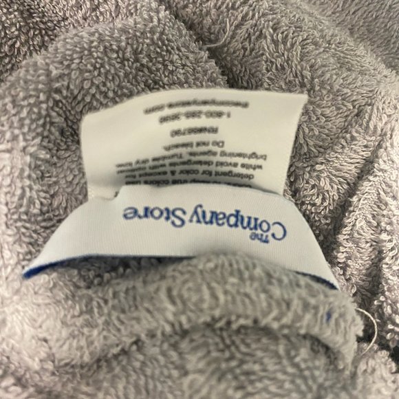 Company Store CC MENS LONG ROBE S SILVER - Picture 4 of 4